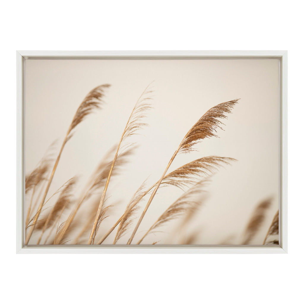 Sylvie Marsh Grass No 8 Framed Canvas by Crystal Lynn Collins