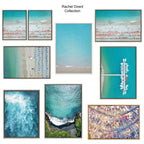 Sylvie Maui Black Sand Beach 1 Framed Canvas by Rachel Bolgov