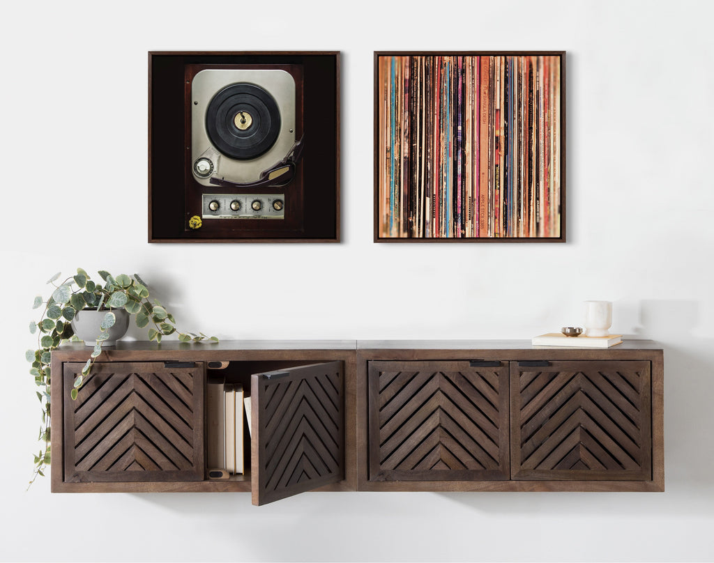 Sylvie High Fidelity Framed Canvas by Emiko and Mark Franzen of F2Images