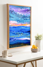 Blake Tropical Tides Framed Printed Art by Xizhou Xie
