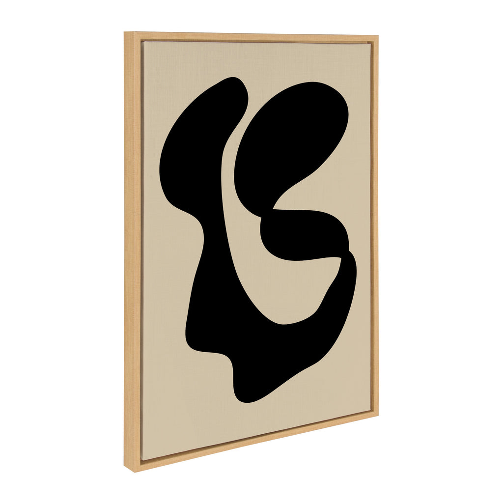 Sylvie Abstract 10 Framed Canvas by Apricot and Birch