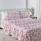 Watercolor Floral Sheet Set - Delia Collection
