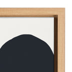Sylvie Quiet Jungle 1 Framed Canvas by Kelly Knaga