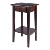 Winsome Regalia Accent Table, Walnut