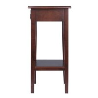 Winsome Regalia Accent Table, Walnut