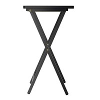 Winsome Alex Tv Tables, Black