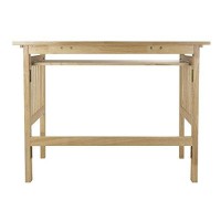 Winsome Wood Mission Home Office, Natural, 40.0 X 20.0 X 30.0