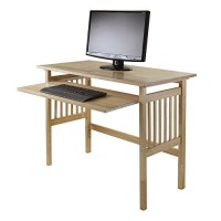 Winsome Wood Mission Home Office, Natural, 40.0 X 20.0 X 30.0