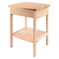 Winsome 82218 Wood Claire Accent Table, Natural 18 Inches
