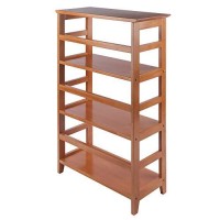 Winsome Wood Studio Shelving, Honey