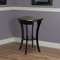 Winsome Wood Sasha Accent Table, Black, 2000 X 2000 X 2700 Inches