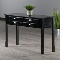 Winsome Wood Timber Occasional Table, Black