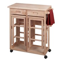 Winsome Wood Suzanne Kitchen, Square, Natural, Beech
