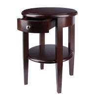 Winsome Wood Concord Occasional Table, Antique Walnut