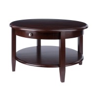 Winsome Wood Concord Occasional Table, Antique Walnut