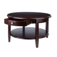 Winsome Wood Concord Occasional Table, Antique Walnut