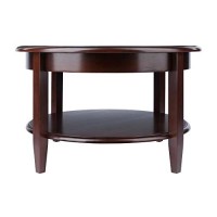 Winsome Wood Concord Occasional Table, Antique Walnut