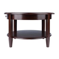 Winsome Wood Concord Occasional Table, Antique Walnut