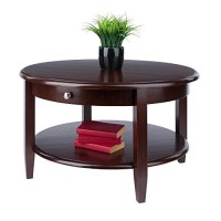 Winsome Wood Concord Occasional Table, Antique Walnut