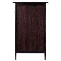 Winsome Eugene Accent Table, 189 Inches, Espresso