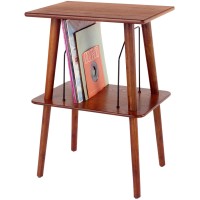 Crosley St66-Pa Manchester Entertainment Center Stand, Paprika, 18.5 X 23.75 X 15 Inches
