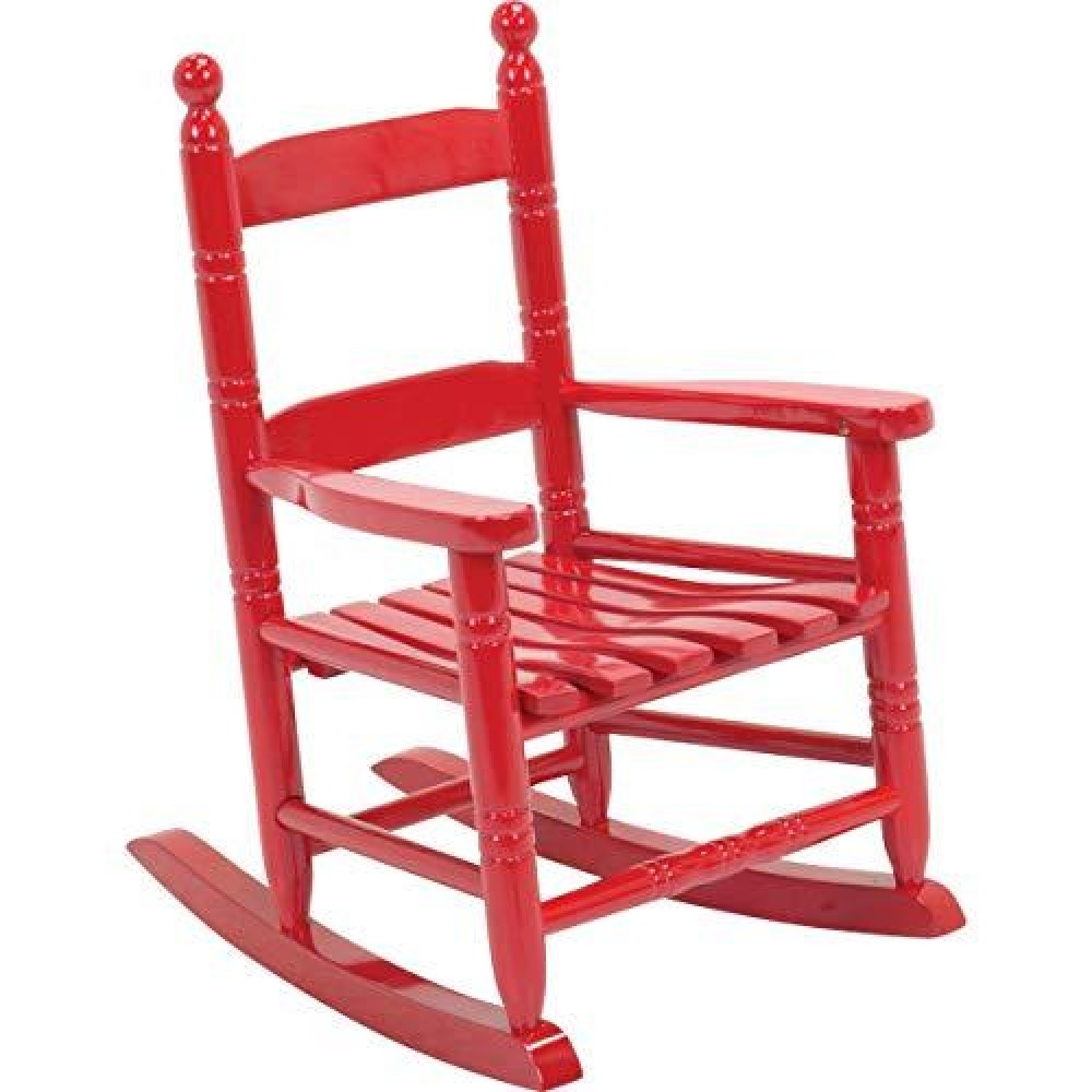 Jack-Post Kn-10R Classic Childs Porch Rocker Red