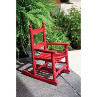 Jack-Post Kn-10R Classic Childs Porch Rocker Red