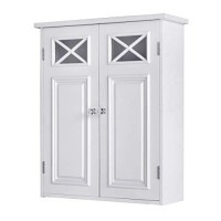 Teamson Home Dawson Wall Cabinet, White