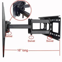 Videosecu Tilt Swivel Tv Wall Mount 32- 70 Lcd Led Plasma Tv With Vesa 200X200,400X400,Up To 600X400 Mm, Full Motion Articulating Dual Arm Mount Fits Up To 24 Studs Mw365B2H C20