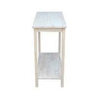 International Concepts Accent Table, Unfinished