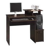 Sauder Beginnings Collection Computer Desk For Residential Use, Non Residential Use - Cinnamon Cherry Finish, Transitional, L: 39.61 X W: 19.45 X H: 34.02
