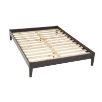Modus Furniture Solid-Wood Bed, King, Nevis Simple - Espresso