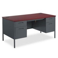 Hon Metro Classic Series Double Pedestal Desk Deskdbleped60X30Myccl 0 (Pack Of2)