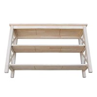 International Concepts Hampton Console Or Sofa Table Unfinished