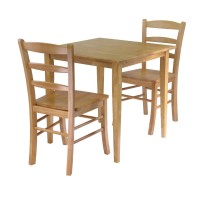 Groveland 3Pc Dining Set, Square Table With 2 Chairs(D0102Hhmzb7.)