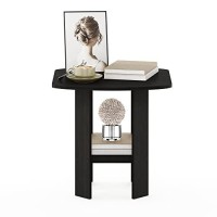 Furinno Simple Design Endsidetable, Espresso