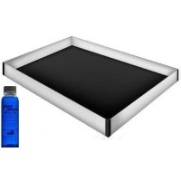 Queen Size 12 Mil Hardside Stand Up Safety Liner With A Premium 4Oz Clear Bottle Conditioner