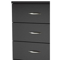 South Shore Step One 6-Drawer Lingerie Chest-Pure Black