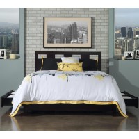 Modus Furniture Solid-Wood Bed, Full, Riva - Espresso