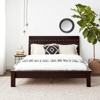 Modus Furniture Solid-Wood Bed, Full, Nevis Veneto - Espresso