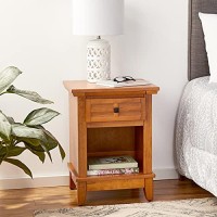 Arts & Crafts Cottage Oak Night Stand By Home Styles