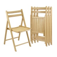 Robin 4-Pc Folding Chair Set Natural(D0102Hh8Uky.)