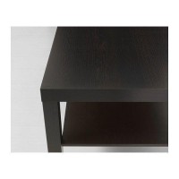 Ikea Lack Coffee Table, Standard, Black-Brown