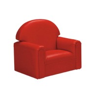 Brand New World Toddler Premium Vinyl Upholstery Chair - Red