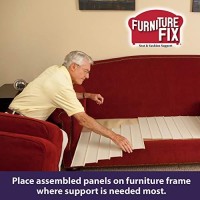 Furniture Fix Set Of 6, Customizable And Interlocking Panels To Support And Lift Sagging Furniture And Upholstery