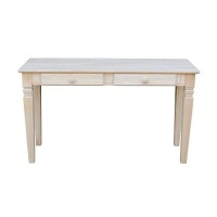 International Concepts Java Sofa Table With 2 Drawers, Unfinished