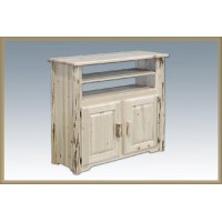 Montana Woodworks Montana Collection Media Center Clear Lacquer Finish