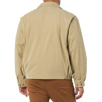 London Fog Men'S Auburn Zip-Front Golf Jacket (Regular & Big-Tall Sizes), Camel, Xlarge