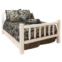 Montana Woodworks Queen Bed - Unfinished