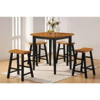 Acme 5-Piece Gaucho Counter Height Dining Table